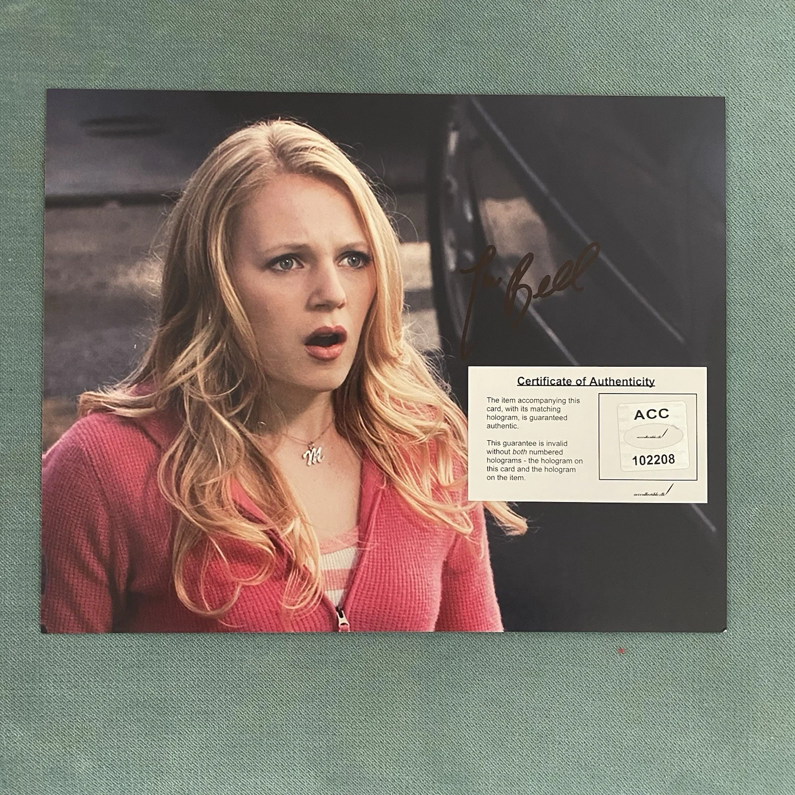 Emma Bell — Emma Bell The Walking Dead Shameless Dallas 8x10 Signed Photo Autograph COA ACC, изображение 4