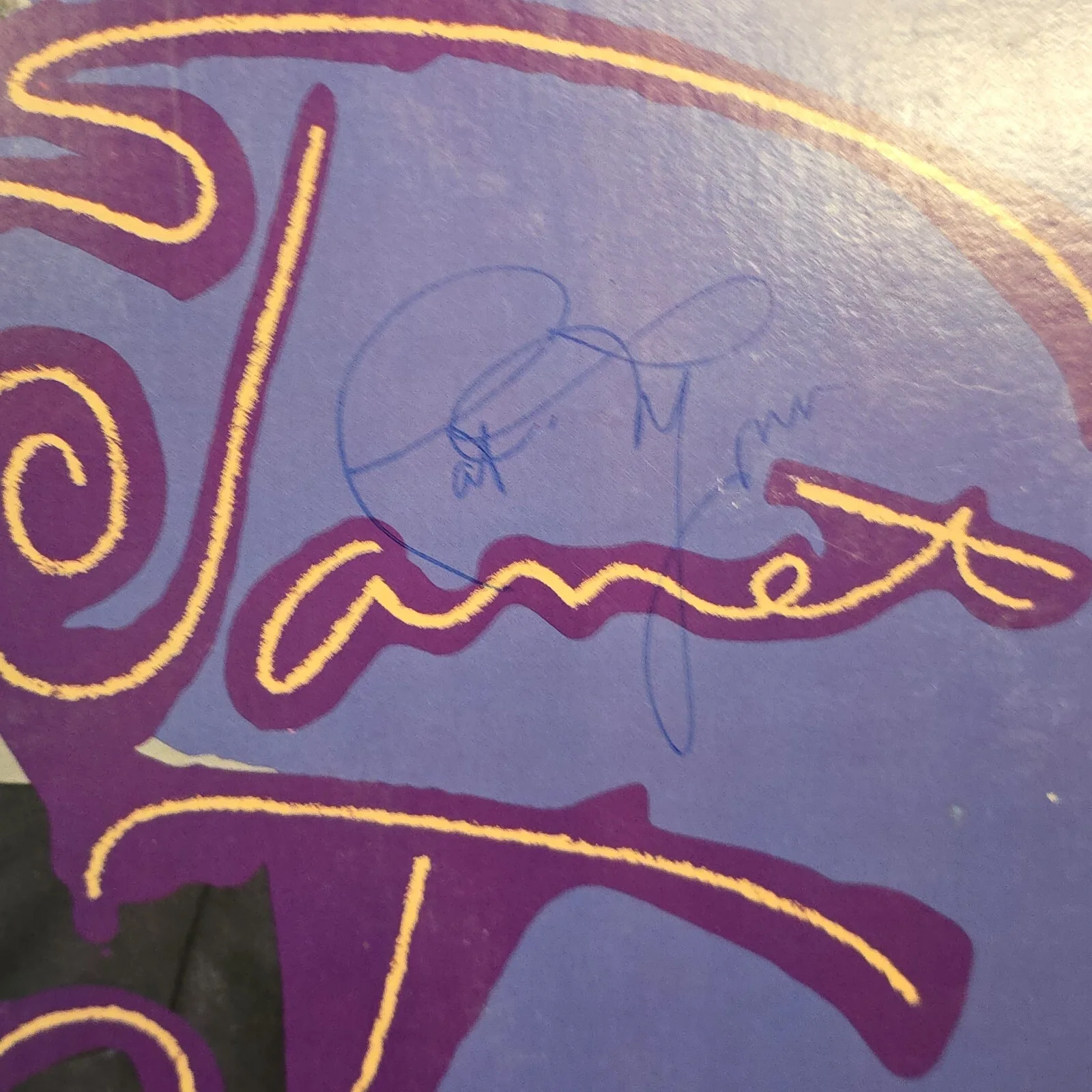 Janet Jackson signed lp 12" vinyl "what have you done for me lately" 12" single, изображение 2
