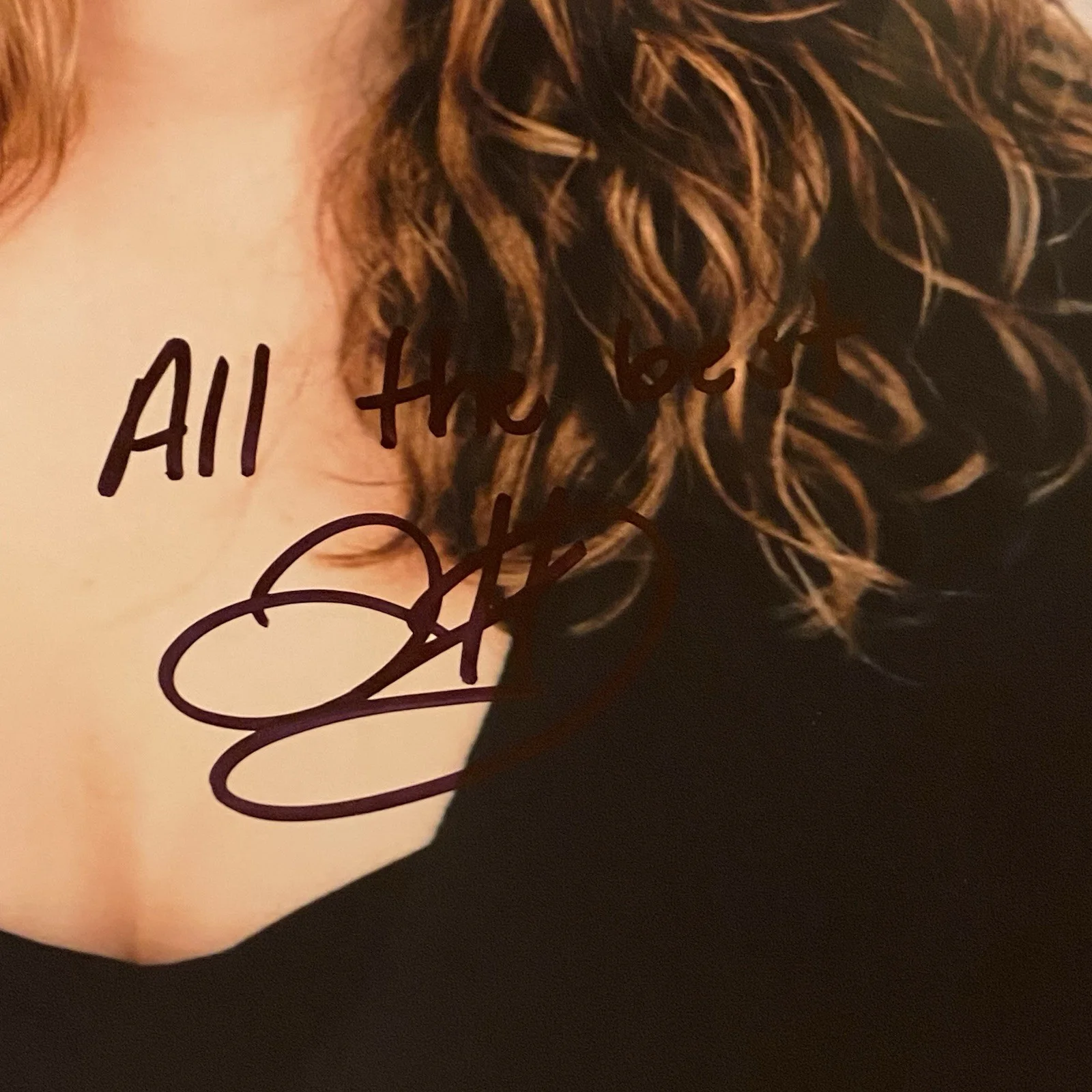 Heather Doerksen — Heather Doerksen Autograph Signed 8x10 Photo Battlestar Galactica W/ COA, изображение 2