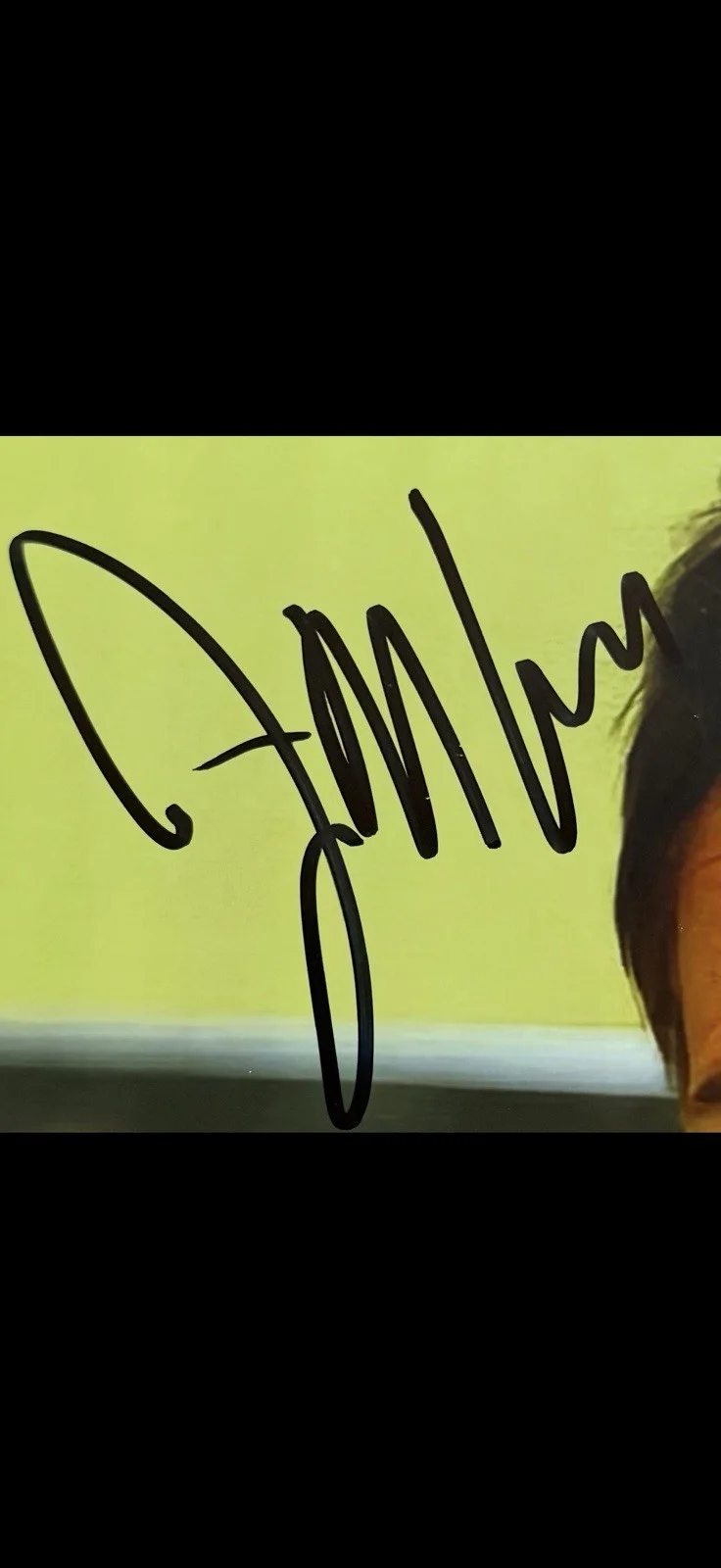 JOEL MCHALE FAMOUS ACTOR SIGNED AUTOGRAPHED COMMUNITY PHOTO, image 2