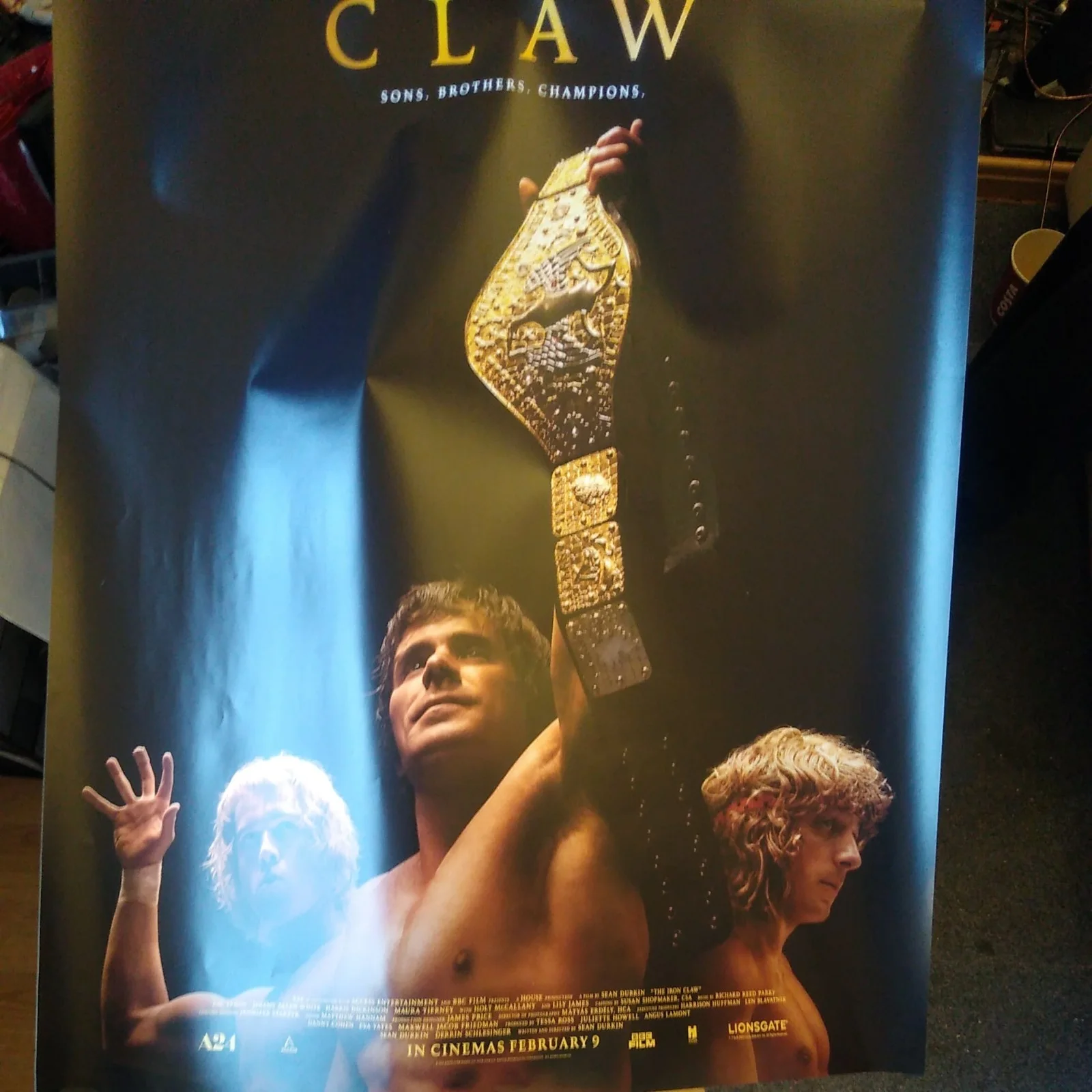 The Iron Claw, 2023, Original, DS,Rolled,Regular,One Sheet,27”x40”,A24, image 3