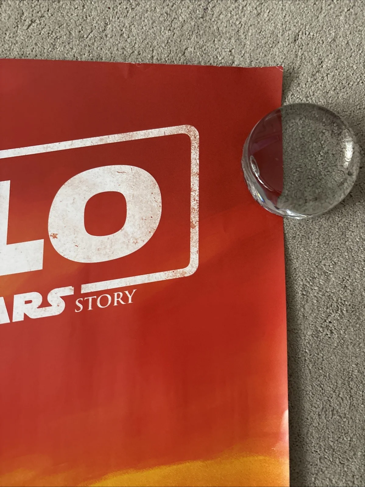 Solo: A Star Wars Story (2018) Original UK Quad Movie Poster, изображение 4