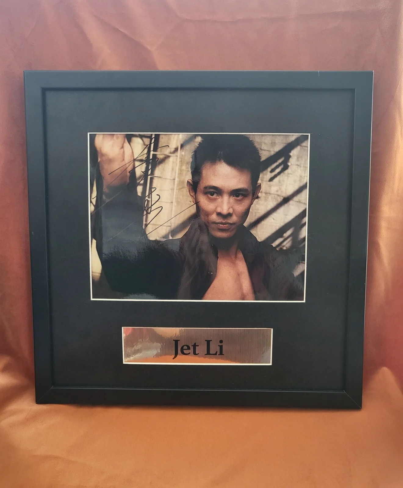 JET LI Autographed Signed Photo Poster Autographs Collectibles 8*10 Framed ver, изображение 3