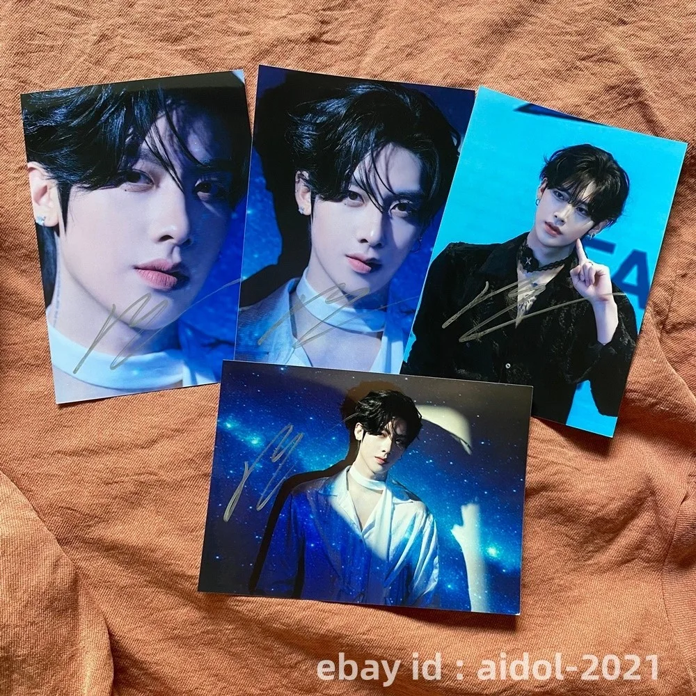 ZEROBASEONE ZB1 Ricky Autographed Signed Photo K-POP 5*7 202501, image 2