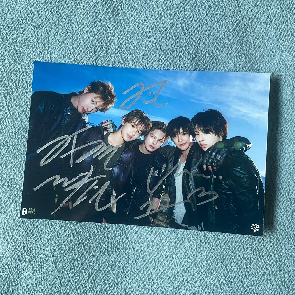 CORTIS GROUP Photo Autographed SIGNED K-POP Collection 4*6 2025, image 4