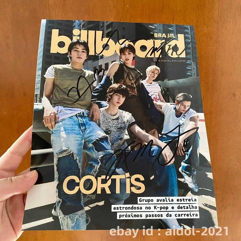 CORTIS GROUP Photo Poster 8*10 Autographs SIGNED K-POP FRAMED 2025C, image 4