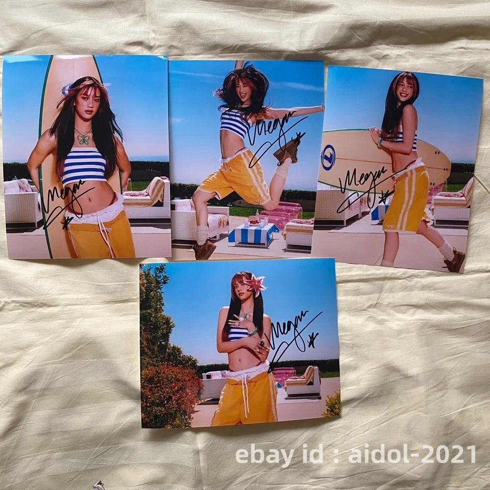 KATSEYE MEGAN Autographed Signed Photo POP GIFTS Collection 8*10 2026A, изображение 2