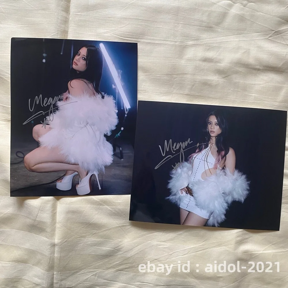 KATSEYE MEGAN Autographed Signed Photo POP GIFTS Collection 8*10 2026C, изображение 2