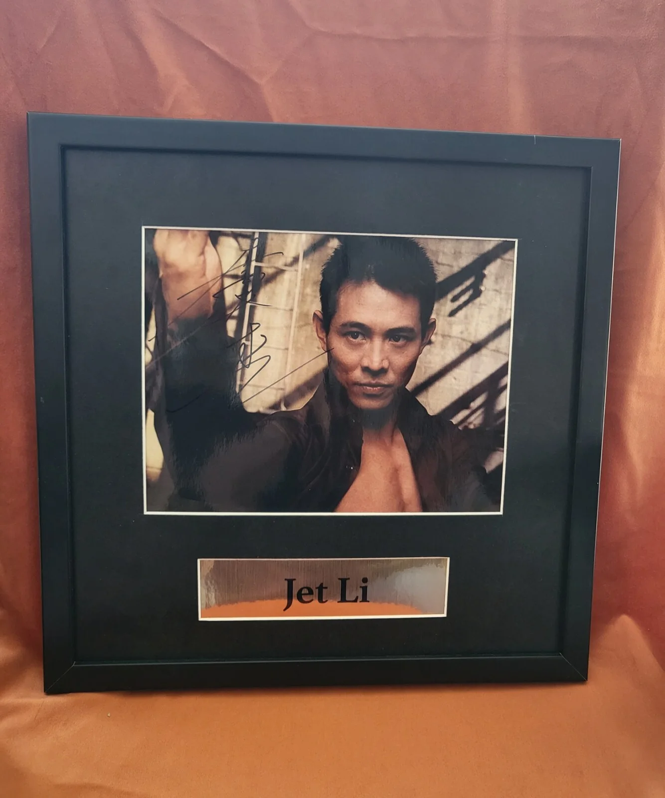 JET LI Autographed Signed Photo Poster Autographs Collectibles 8*10 Framed ver, изображение 4