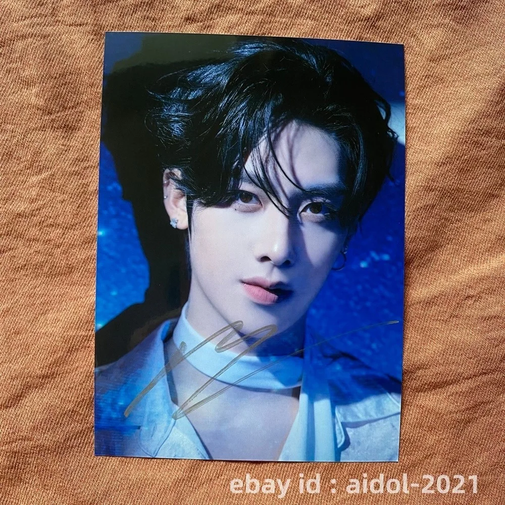 ZEROBASEONE ZB1 Ricky Autographed Signed Photo K-POP 5*7 202501, изображение 4
