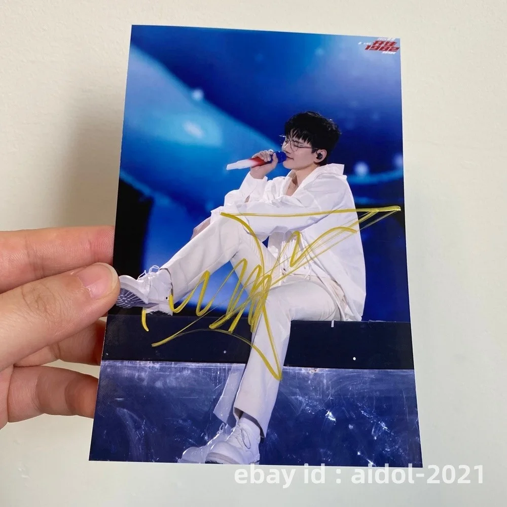 JASON ZHANG RD.1982 CONCERT AUTOGRAPHED SIGNED PHOTO 4*6 2025, image 4