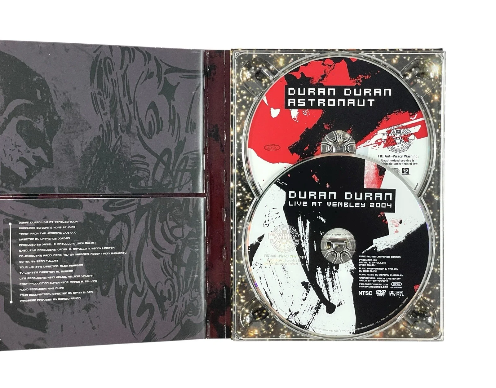 Duran Duran Autographed Astronaut CD + DVD Signed 5 Original Members Andy Taylor, image 3