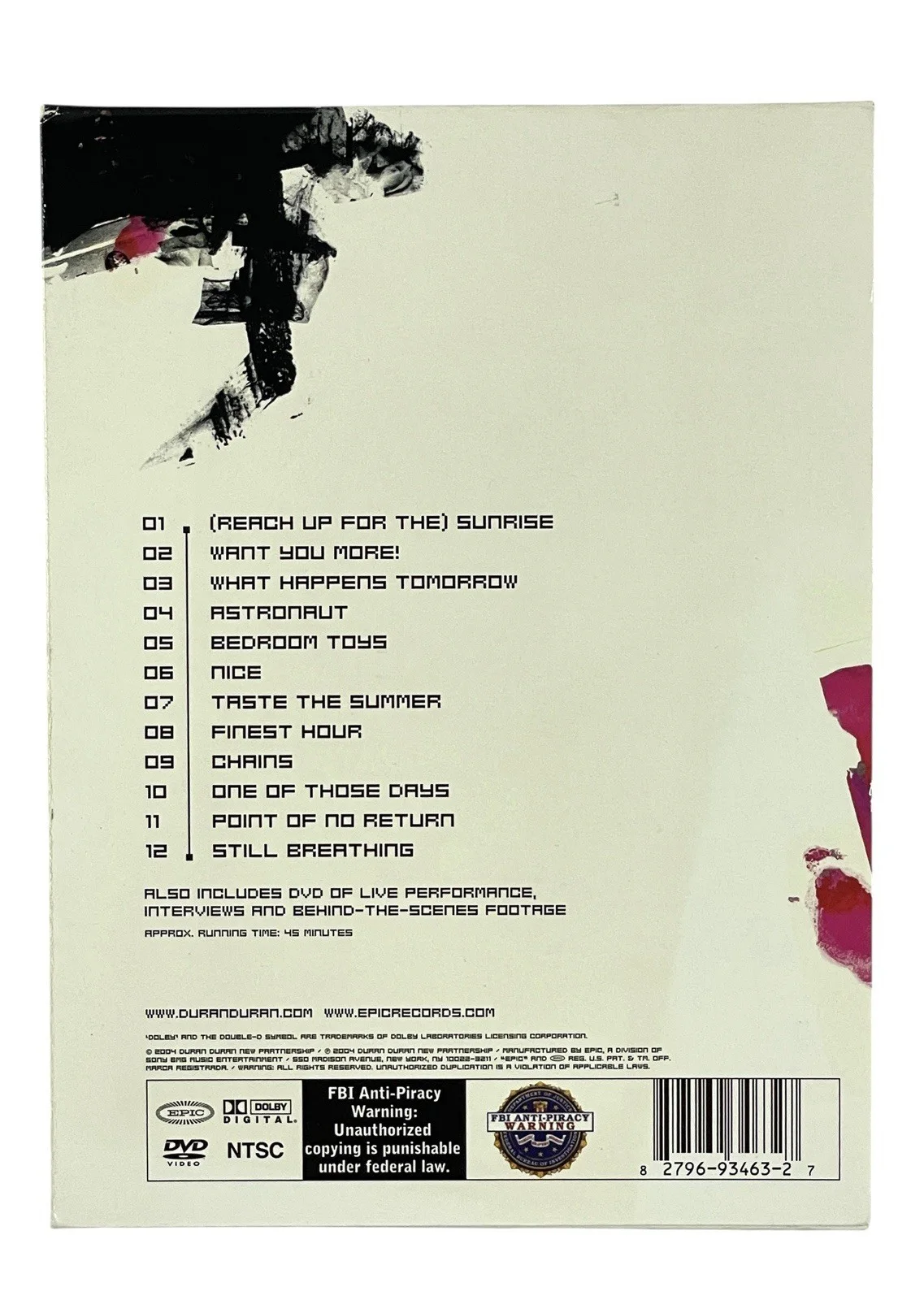 Duran Duran Autographed Astronaut CD + DVD Signed 5 Original Members Andy Taylor, image 4