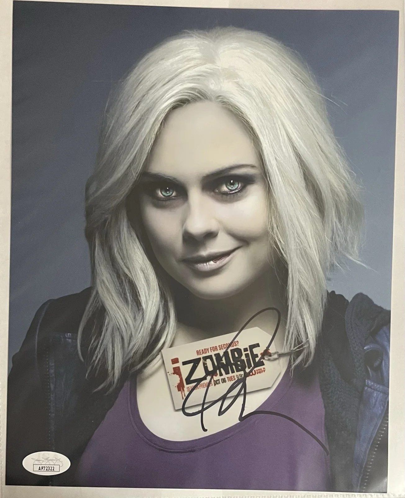 Rose McIver — Rose McIver Autographed Signed 8x10 Photo As Liv Moore From “IZombie” JSA COA, image 4