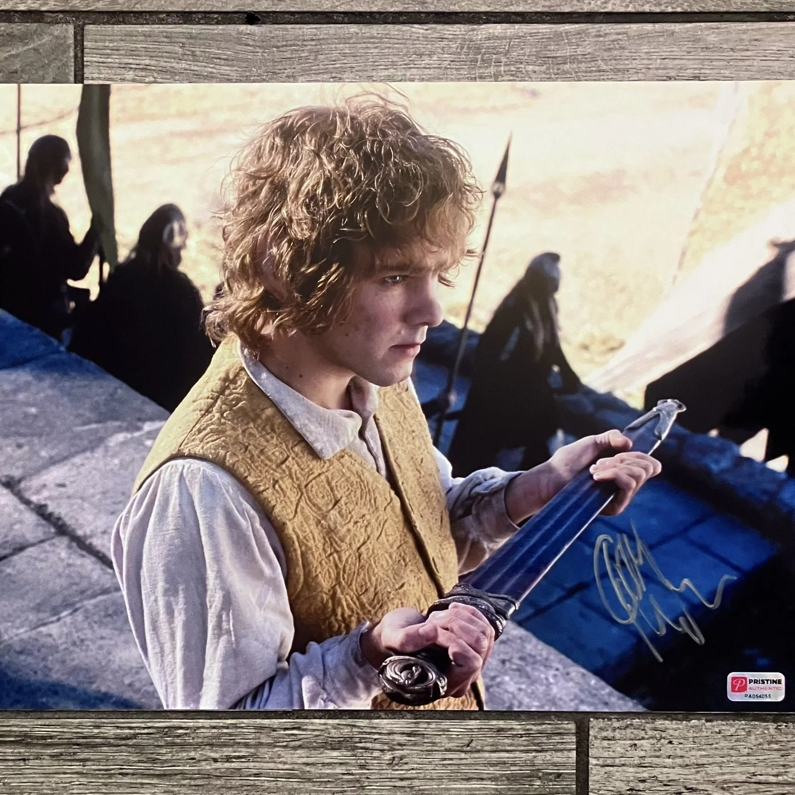 Dominic Monahan — LORD OF THE RINGS Signed 11x14 / DOMINIC MONAGHAN as ‘Merry’ / PRISTINE AUCTION, изображение 2