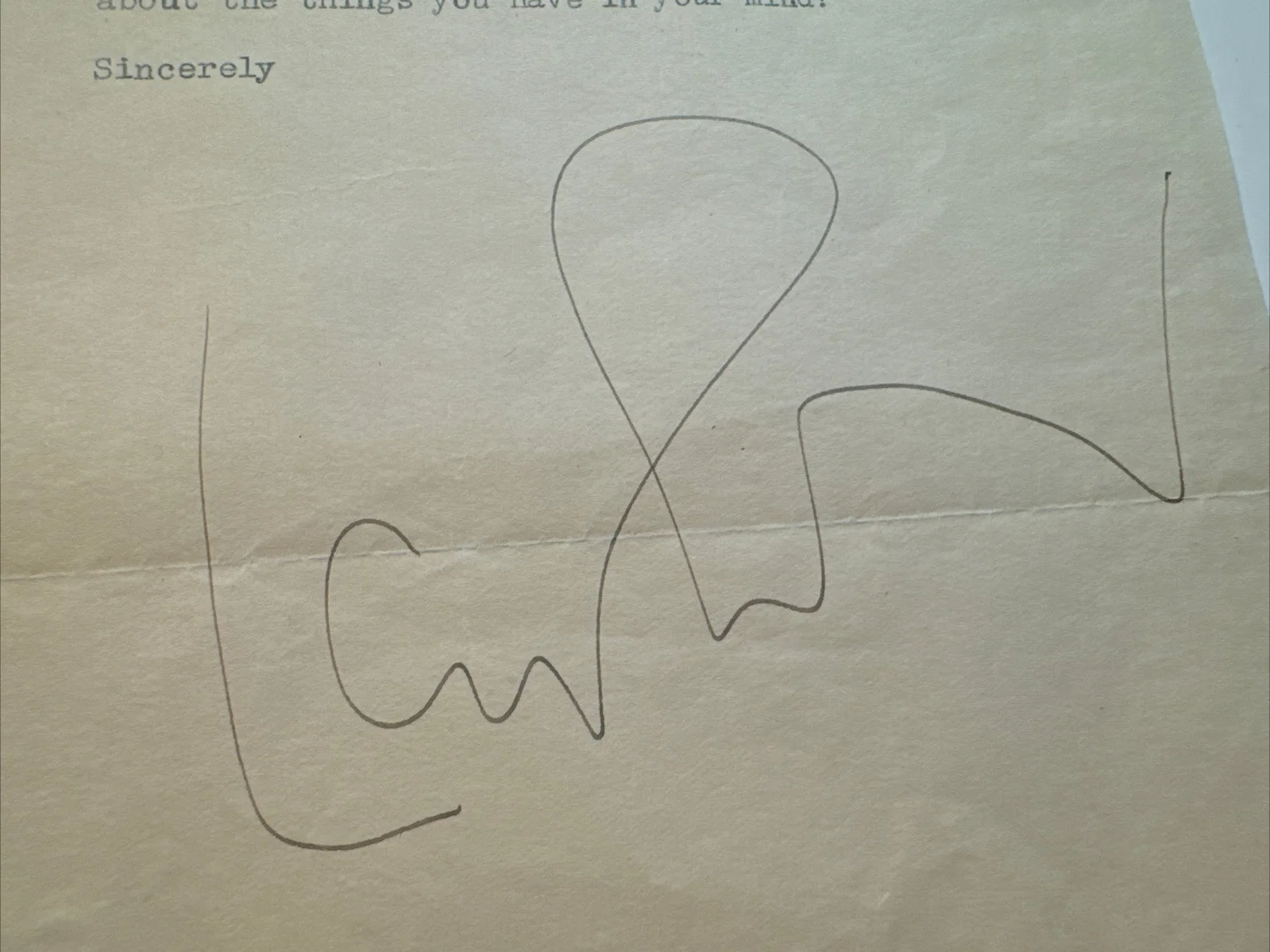 Leopold Stokowski Signed Letter From One Conductor To The Other Antonia Brico, image 2