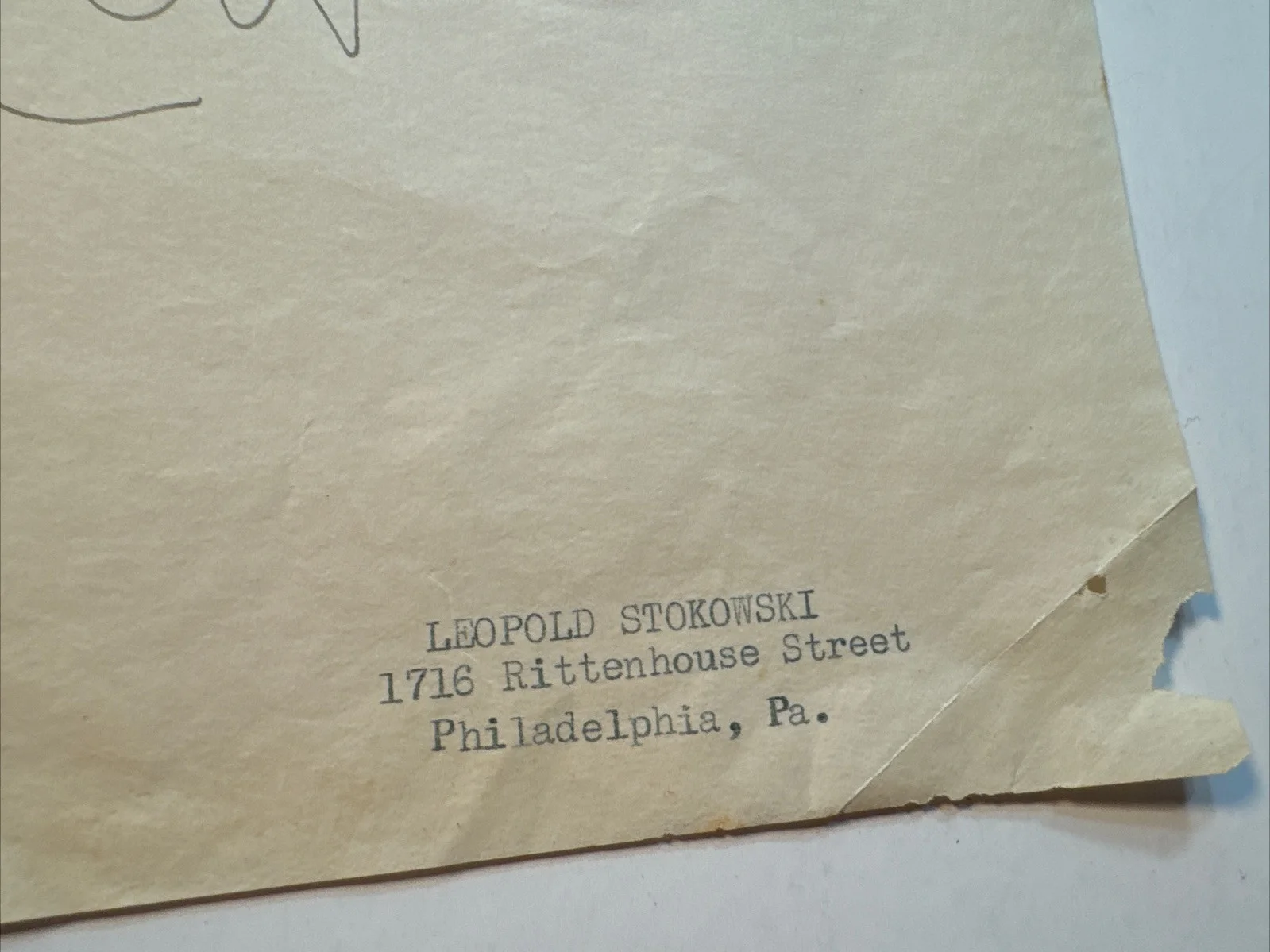 Leopold Stokowski Signed Letter From One Conductor To The Other Antonia Brico, image 5