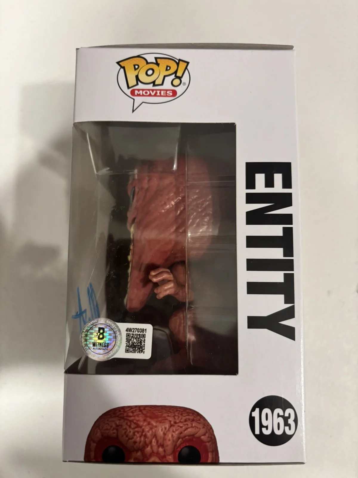 Marti Matulis Signed Smile Entity Funko Beckett Witness BAS COA Blue, image 2