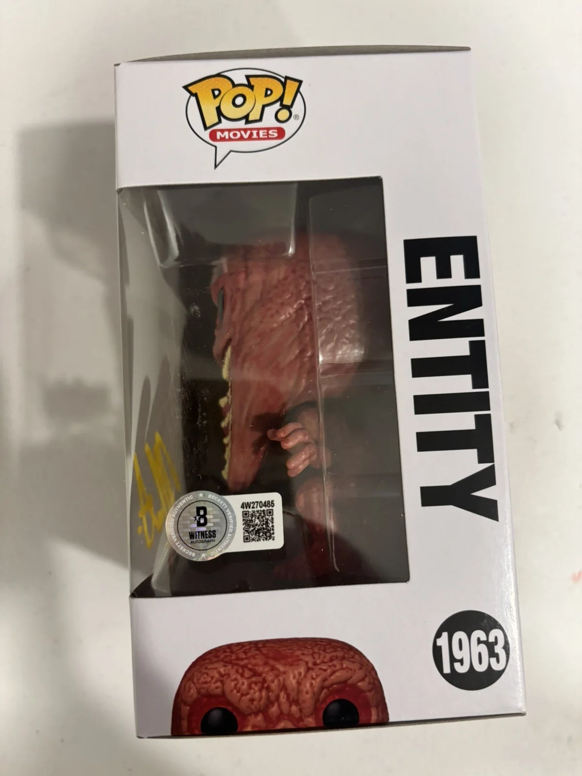 Marti Matulis Signed Smile Entity Funko Beckett Witness BAS COA Yellow, изображение 2
