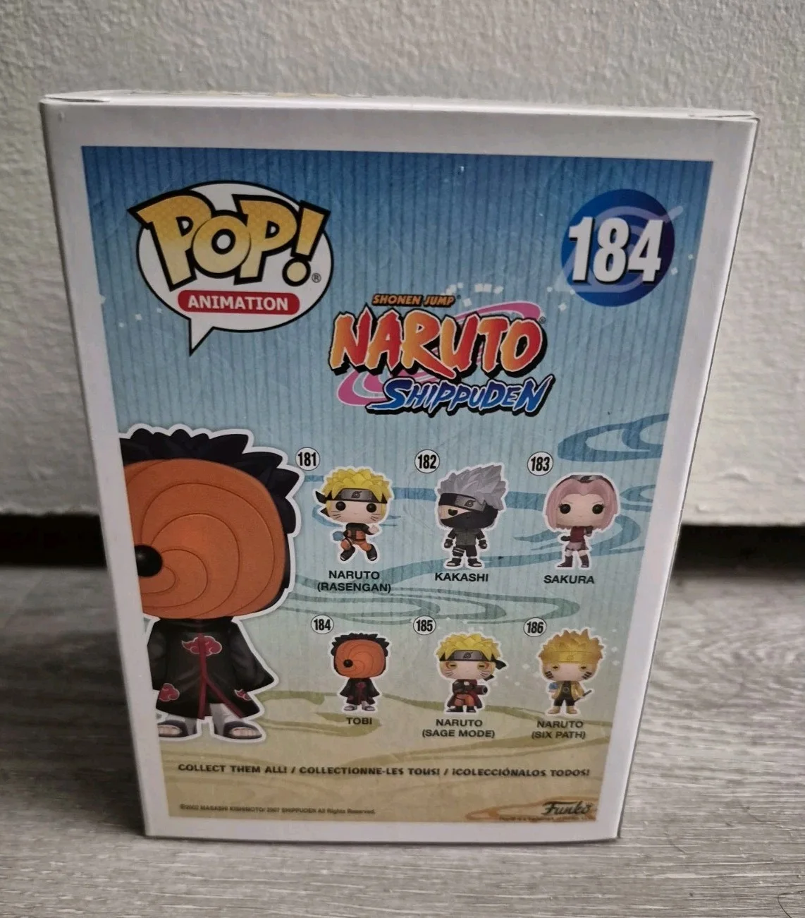 Michael Yurchak Signed Funko Pop EXACT PROOF Naruto Tobi, image 3