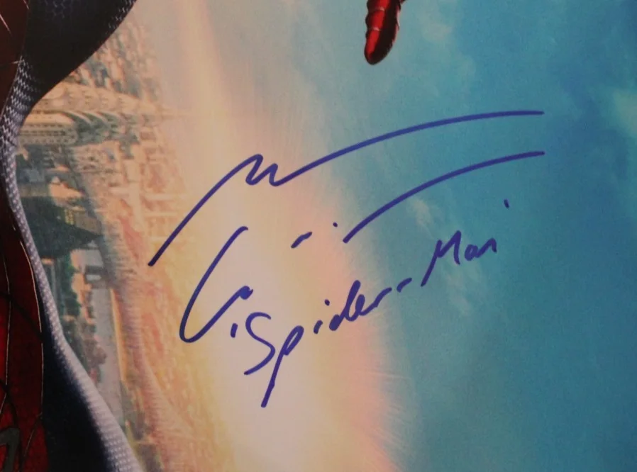 Andrew Garfield — Andrew Garfield Signed 20x30 Photo Official Pix COA “Spider‑Man”, изображение 2