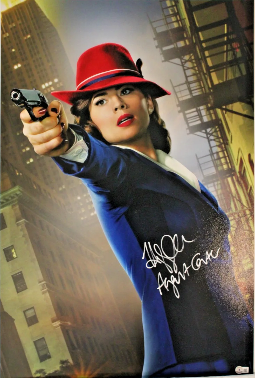 Hayley Atwell — Hayley Atwell Signed 20x30 Photo Beckett COA “Agent Carter” Inscription