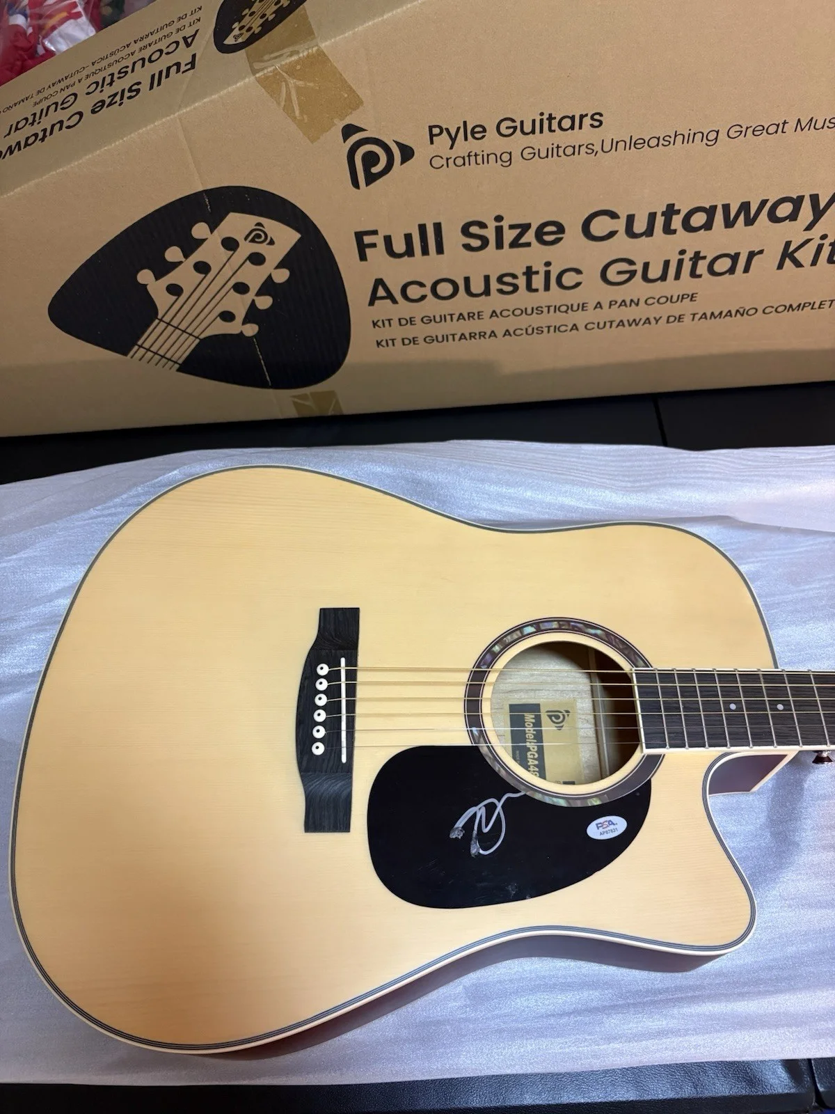 STEPHEN WILSON JR SIGNED F/S ACOUSTIC GUITAR COUNTRY AUTOGRAPH PSA COA RARE HOT, изображение 2