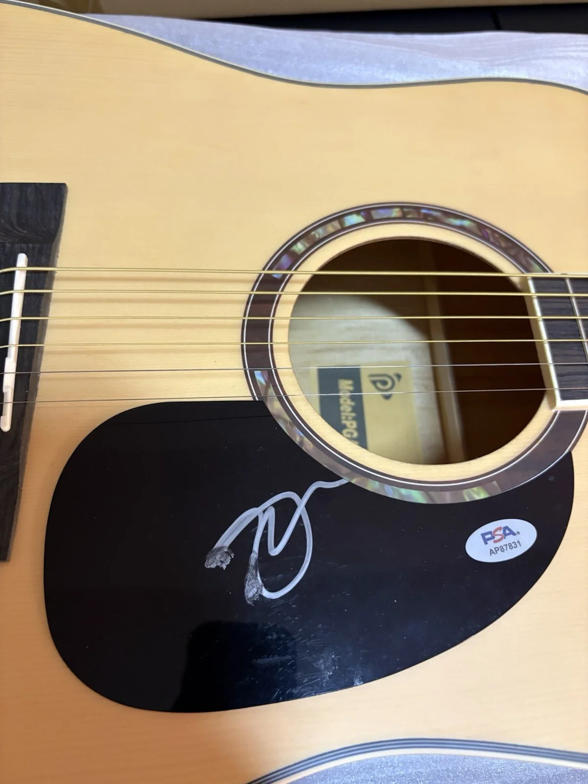 STEPHEN WILSON JR SIGNED F/S ACOUSTIC GUITAR COUNTRY AUTOGRAPH PSA COA RARE HOT, изображение 4