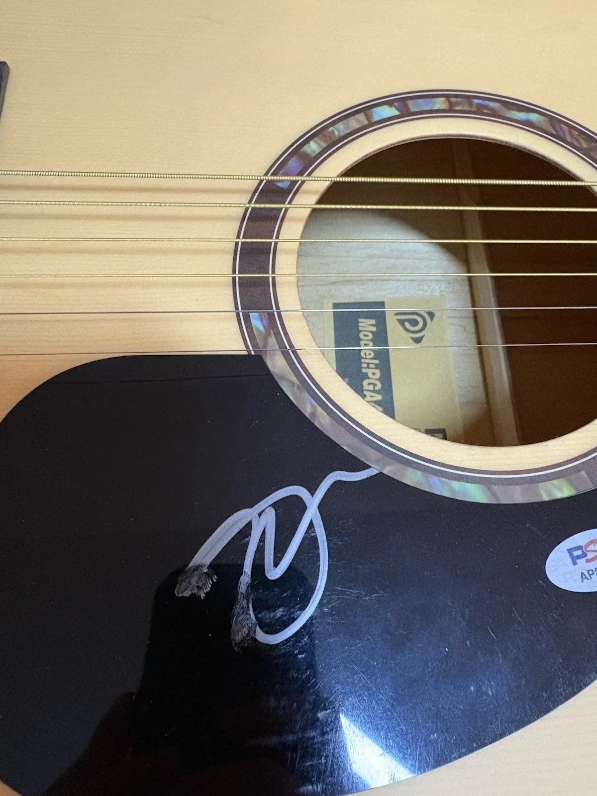 STEPHEN WILSON JR SIGNED F/S ACOUSTIC GUITAR COUNTRY AUTOGRAPH PSA COA RARE HOT, изображение 5