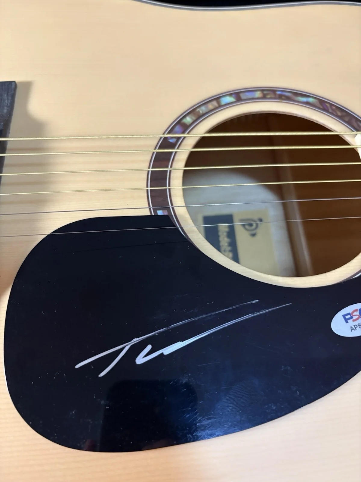 TUCKER WETMORE SIGNED F/S ACOUSTIC GUITAR COUNTRY AUTOGRAPHED PSA COA RARE HOT, изображение 5