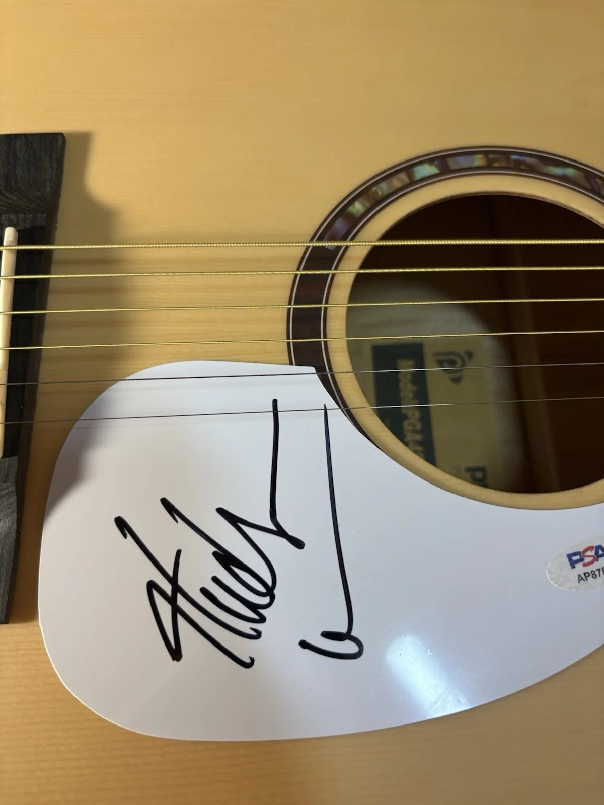 HUDSON WESTBROOK SIGNED F/S ACOUSTIC GUITAR COUNTRY AUTOGRAPHED PSA COA RARE HOT, изображение 5