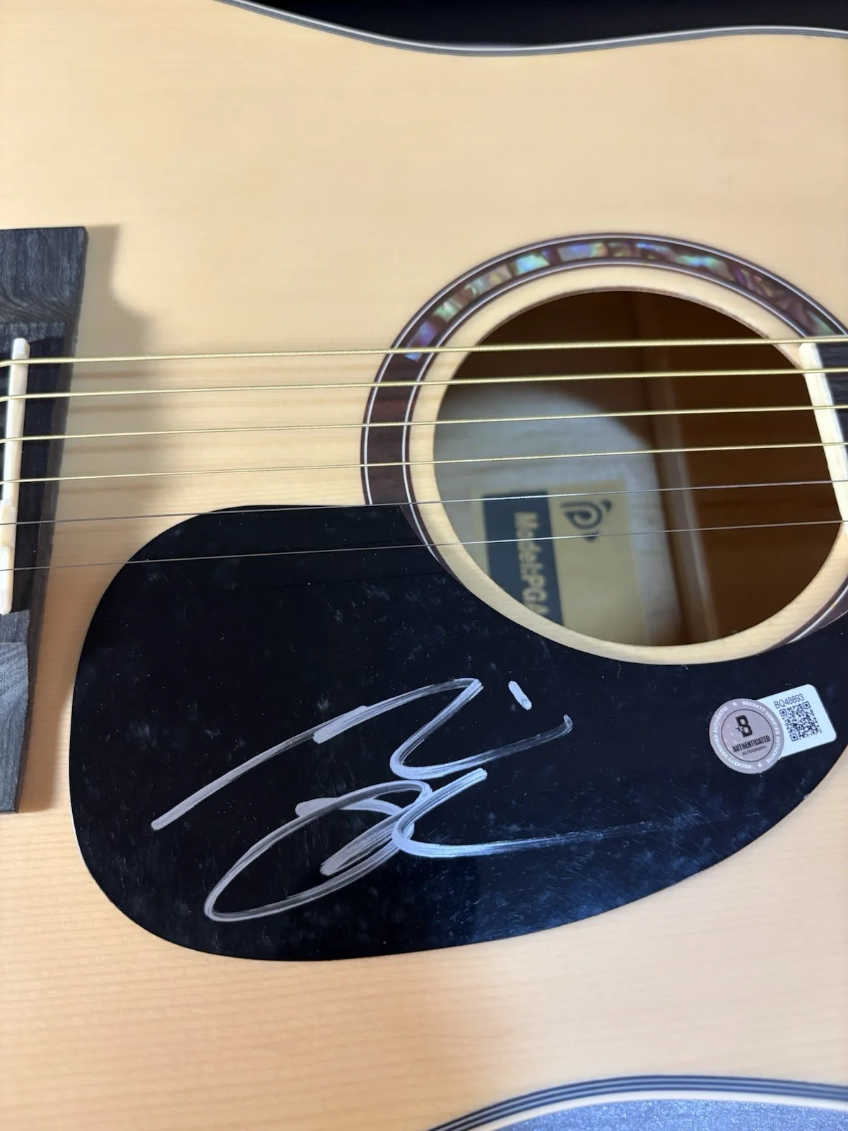 GAVIN ADCOCK SIGNED F/S ACOUSTIC GUITAR COUNTRY AUTOGRAPHED PSA COA RARE HOT, image 5