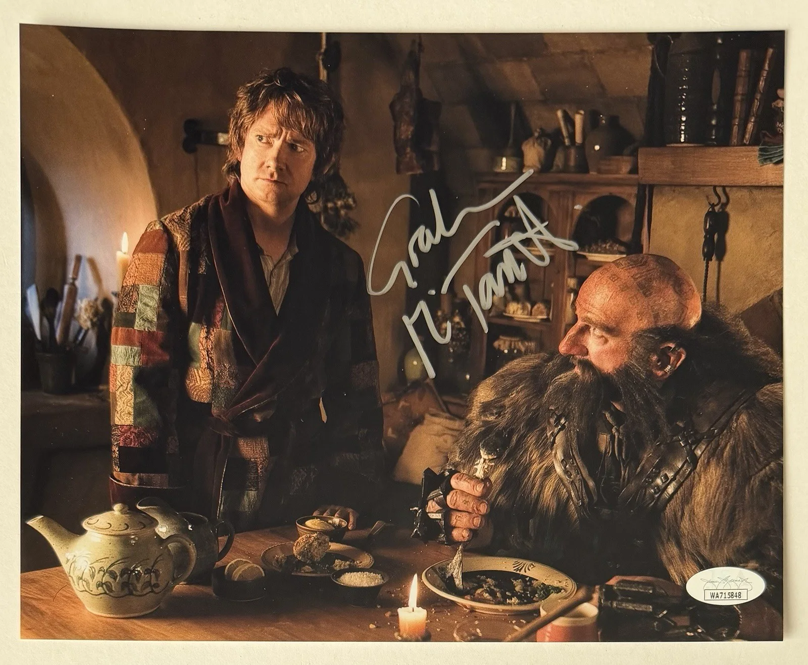 Graham McTavish — GRAHAM MCTAVISH SIGNED • JSA WITNESS • THE HOBBIT PHOTO • DWALIN • LOTR, image 2