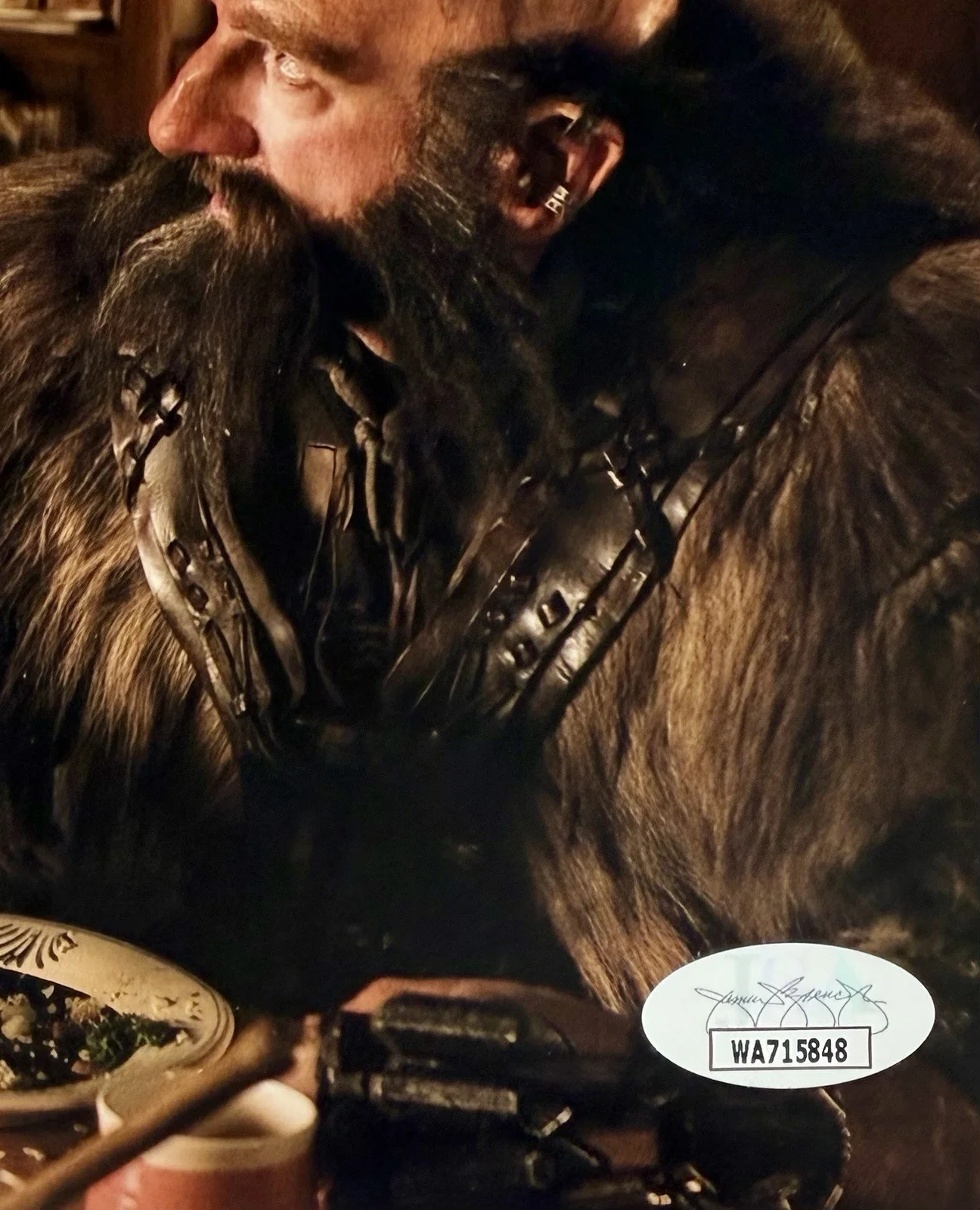 Graham McTavish — GRAHAM MCTAVISH SIGNED • JSA WITNESS • THE HOBBIT PHOTO • DWALIN • LOTR, image 3