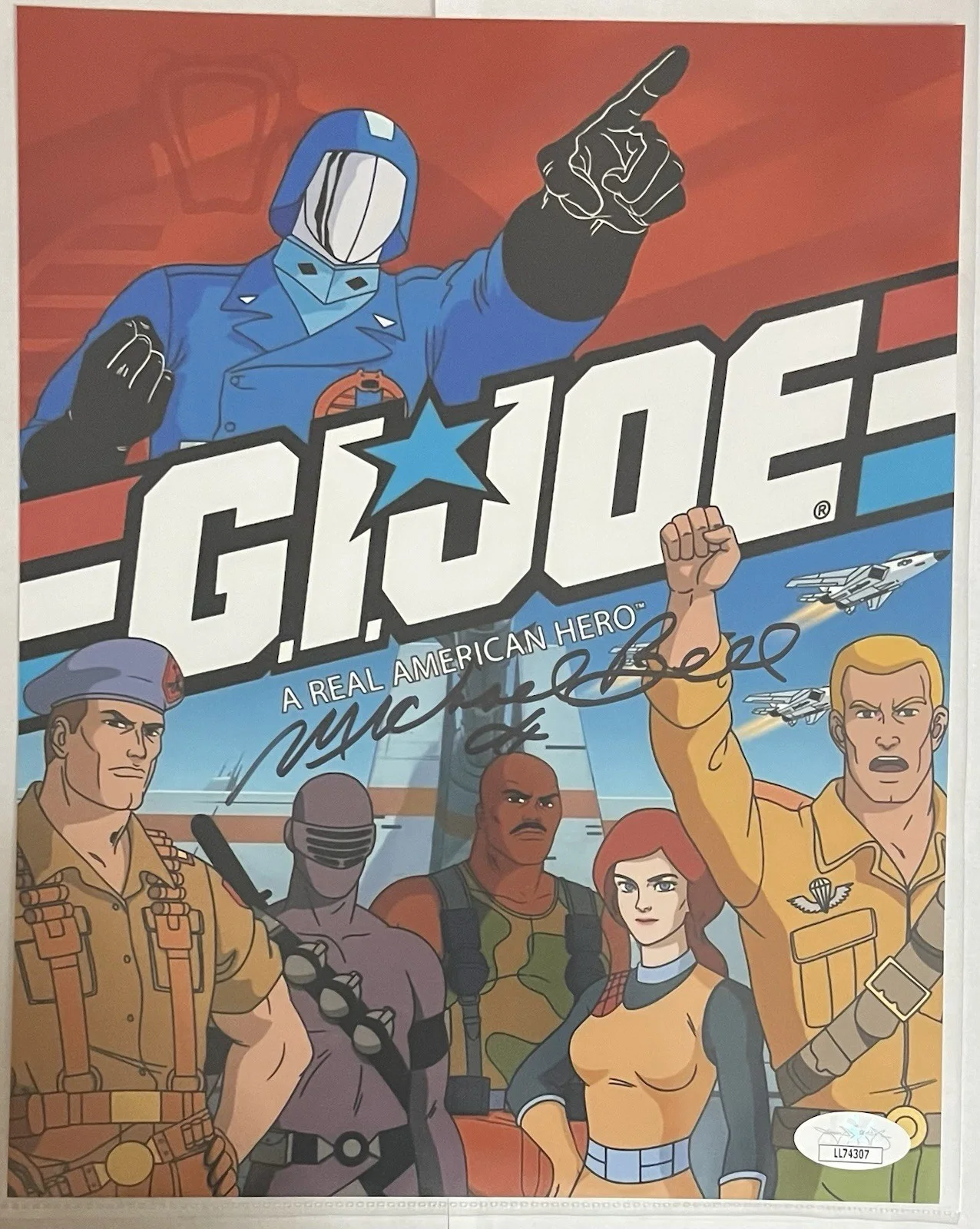 Michael Bell — MICHAEL BELL Signed DUKE G.I. Joe 8x10 Photo In Person Autograph JSA COA Cert, image 3
