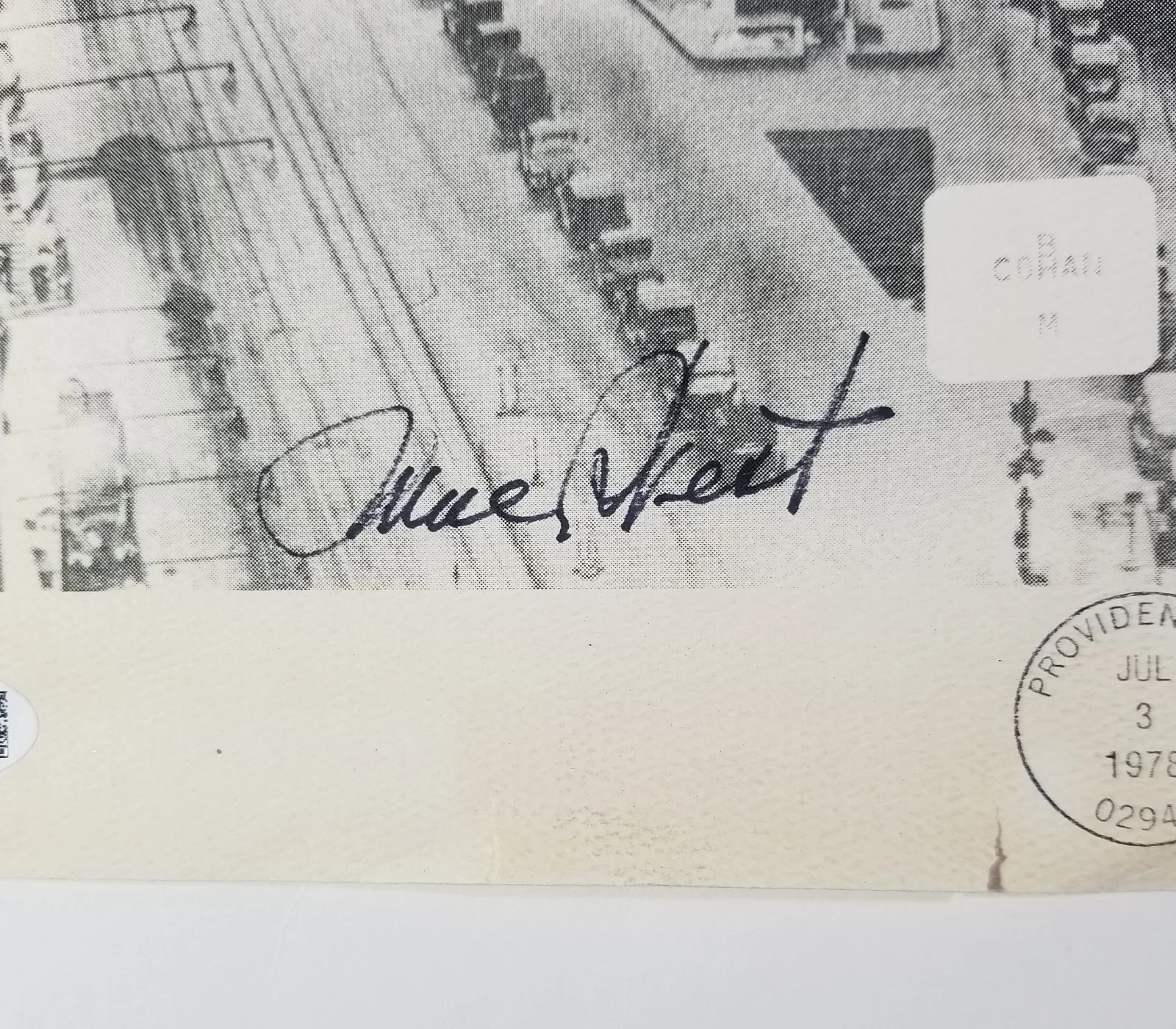 Mae West — Mae West REAL hand SIGNED Cohan Broadway 1978 FDC Cachet JSA COA Autographed, image 3