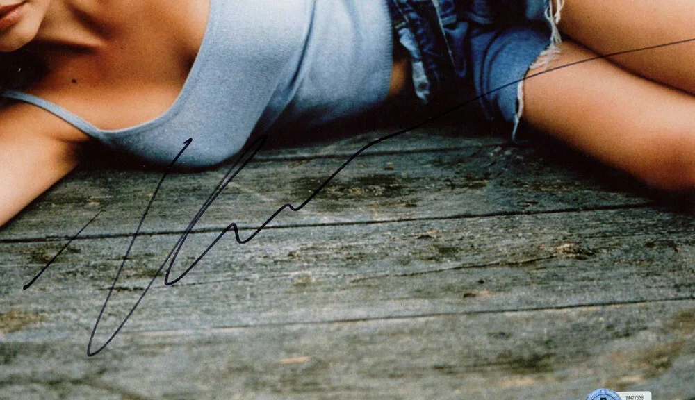 KATIE HOLMES SIGNED AUTOGRAPHED 11x14 PHOTO JOEY DAWSON'S CREEK RARE BECKETT BAS, изображение 2