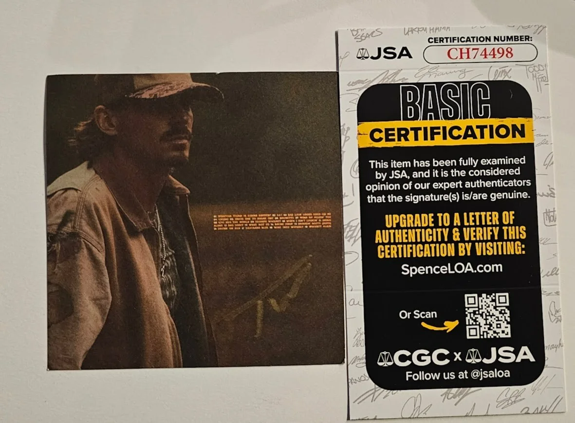 Tucker Wetmore signed Autographed What Not To CD JSA COA, image 4