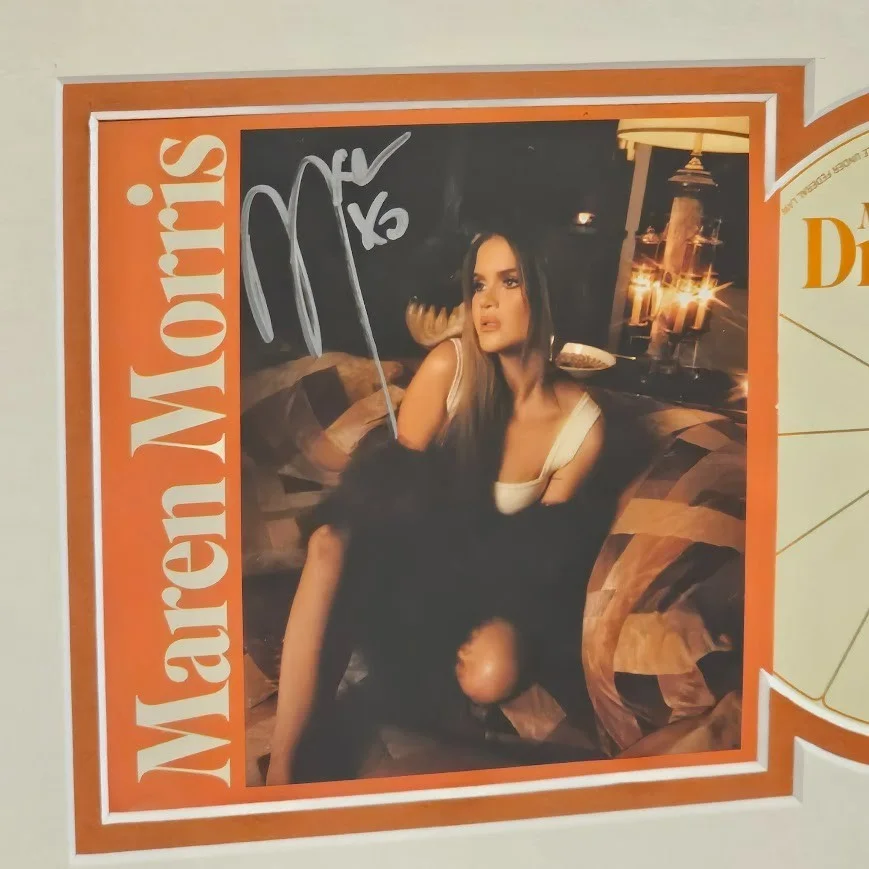 Maren Morris signed Autographed Dreamsicle CD JSA COA, image 2