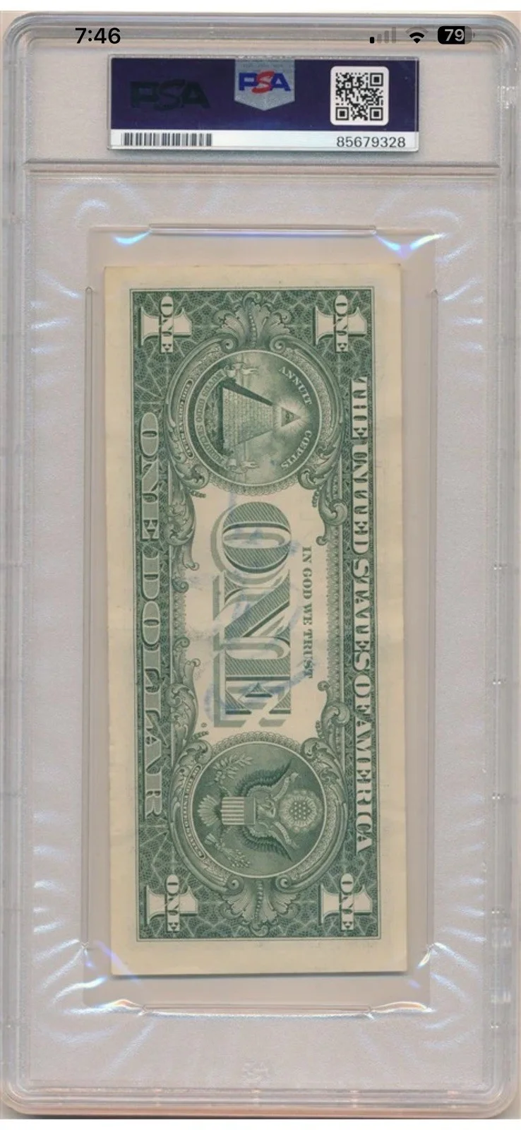 Charlie Sheen — CHARLIE SHEEN SIGNED AUTOGRAPH WALL STREET $1 ONE DOLLAR PSA AUTHENTIC AUTO SP, изображение 2