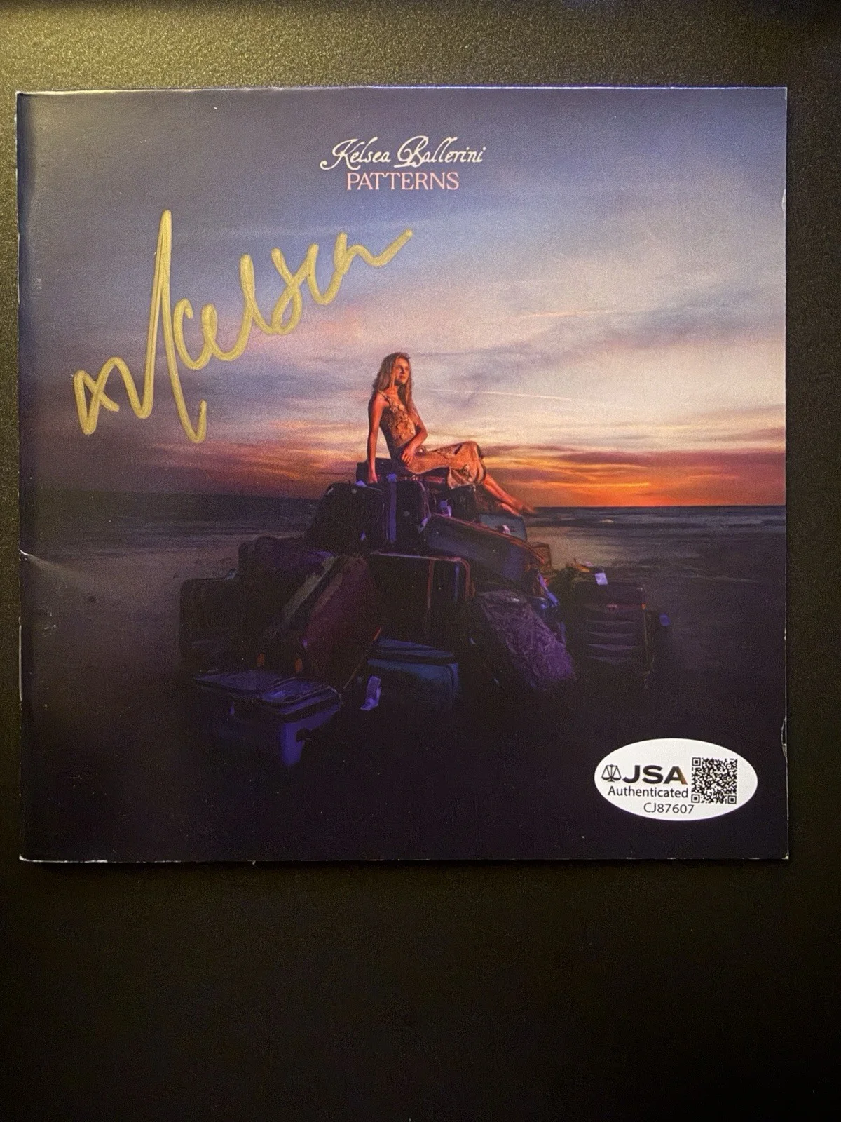 Kelsea Ballerini Signed Patterns Autograph CD Cover JSA COA Authenticated, image 2