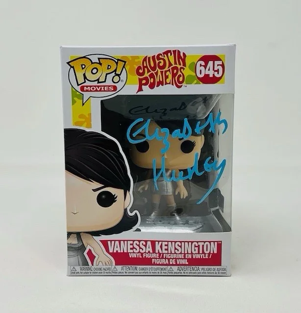 Elizabeth Hurley — Elizabeth Hurley Autographed Vanessa Kensington Austin Powers Funko Pop #645 OC