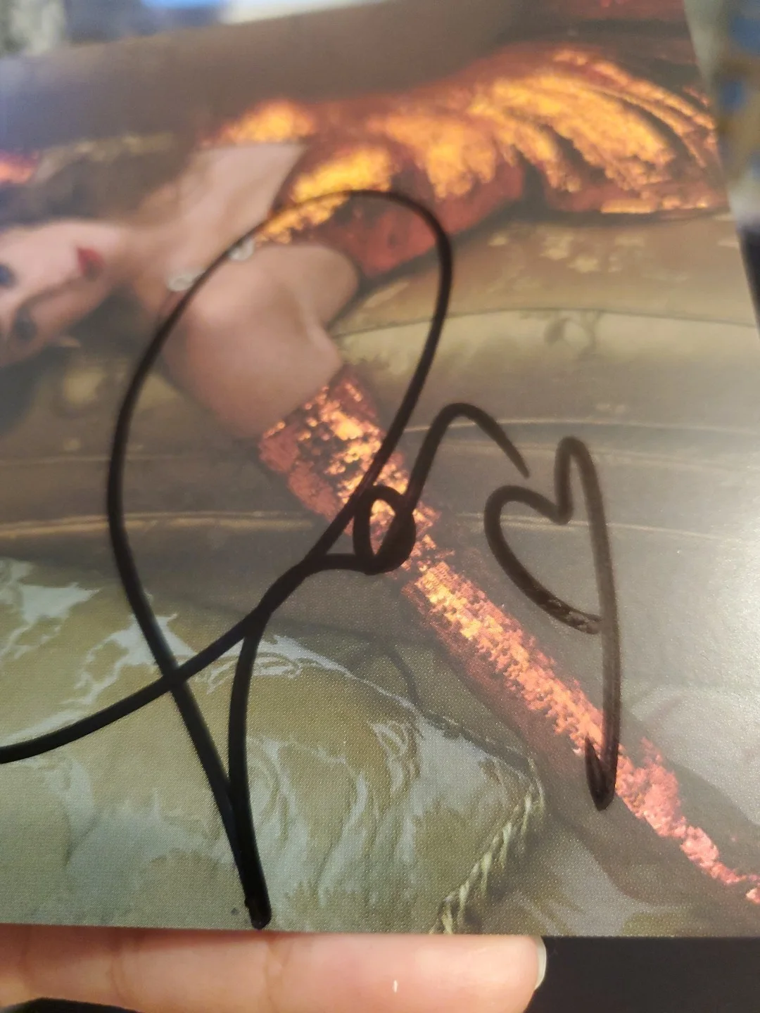 Taylor Swift The Life Of A Showgirl Signed Cd #2, image 3