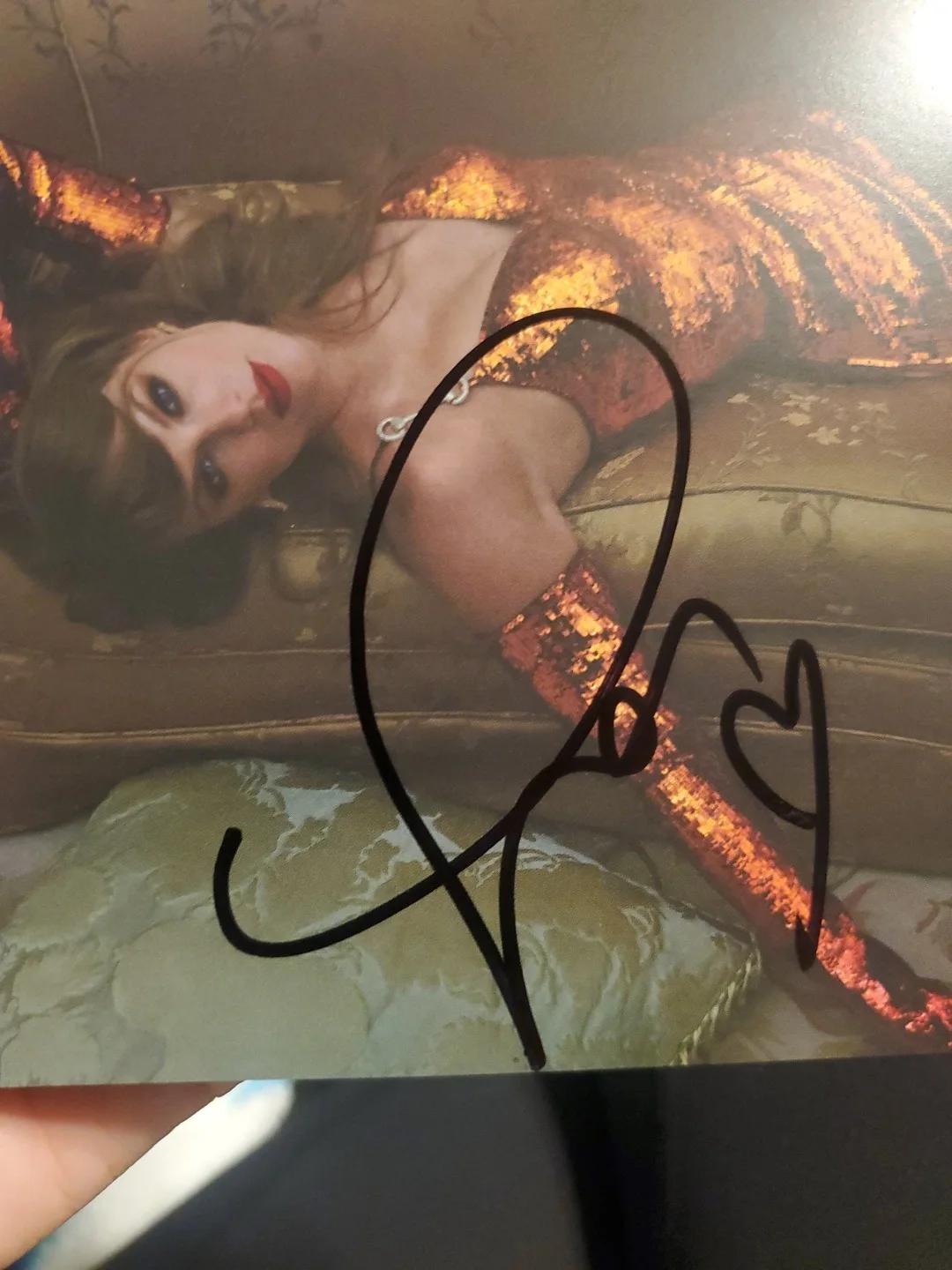 Taylor Swift The Life Of A Showgirl Signed Cd #2, image 4