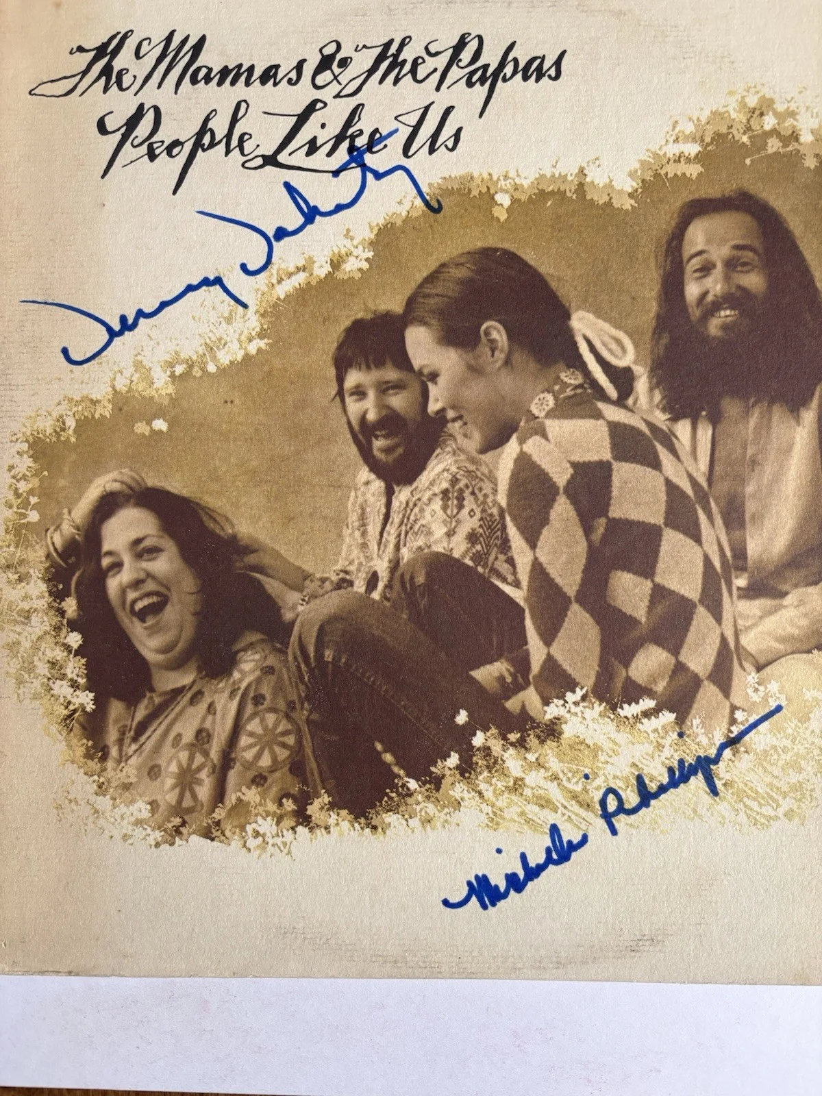 MAMAS & THE PAPAS Signed Vinyl LP RECORD Album by 2 DOHERTY PHILLIPS PSA DNA COA, image 3