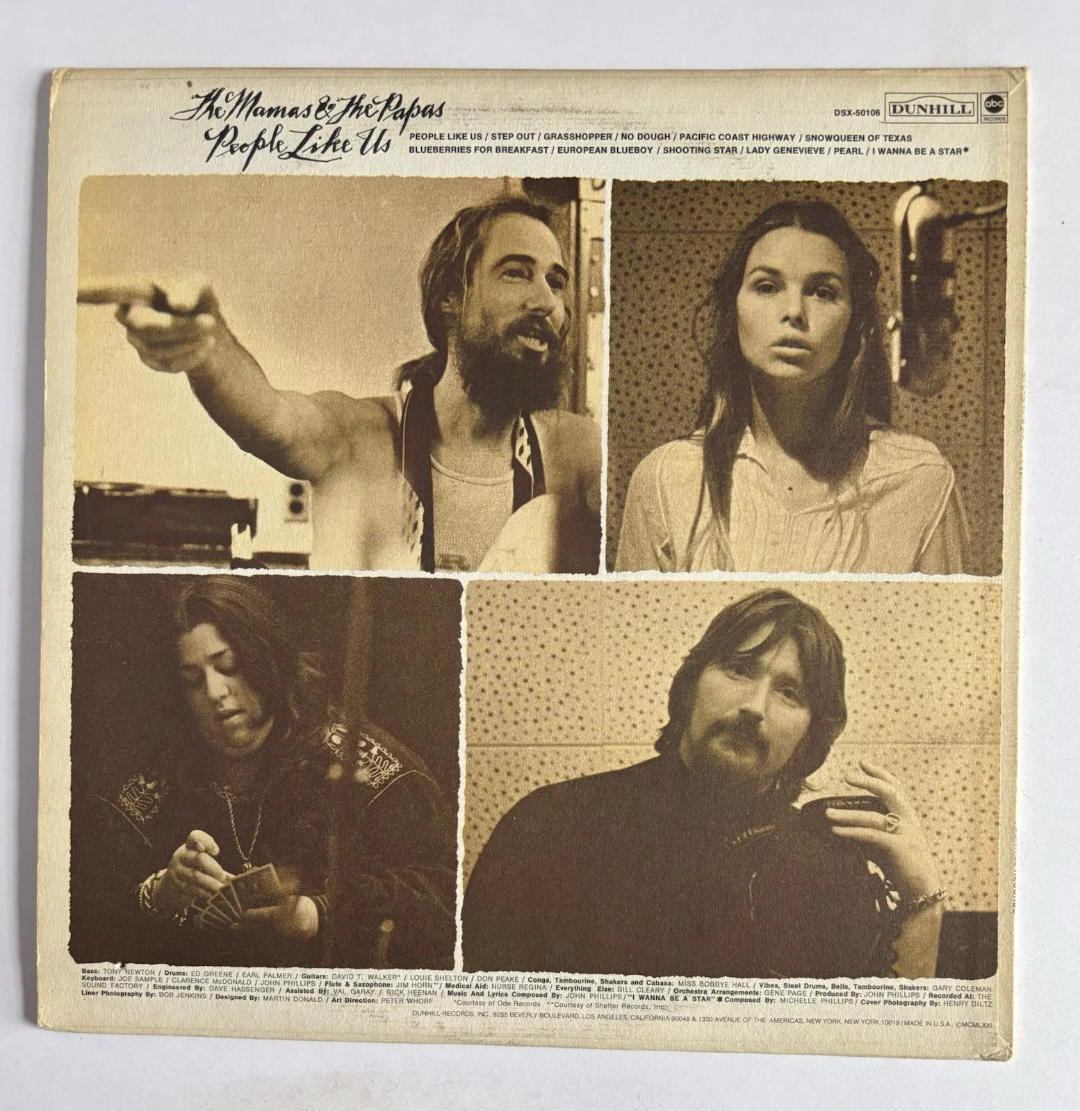 MAMAS & THE PAPAS Signed Vinyl LP RECORD Album by 2 DOHERTY PHILLIPS PSA DNA COA, image 4