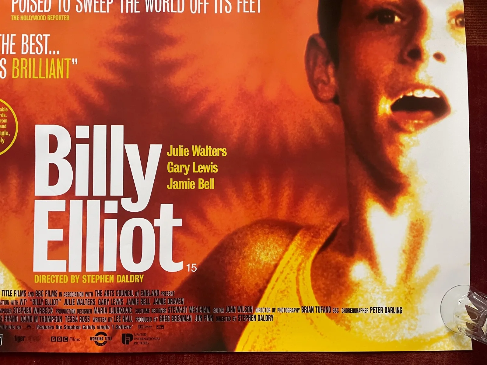 BILLY ELLIOT (2000) Original UK Quad Movie Poster Jamie Bell Julie Walters, изображение 5
