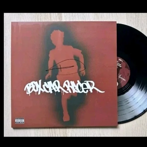 Tom DeLonge — Box Car Racer SIGNED Vinyl LP AUTOGRAPHED Tom Delonge Blink-182 RARE Self Titled, image 2