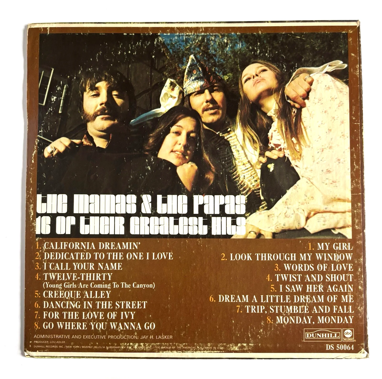MAMAS & THE PAPAS Signed By 2 Vinyl Album DENNY DOHERTY and MICHELLE PSA DNA COA, изображение 4