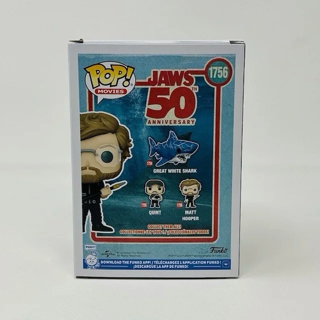 Richard Dreyfuss Autographed JAWS 50th Anniversary Funko Pop #1756 OC Marketing, image 4